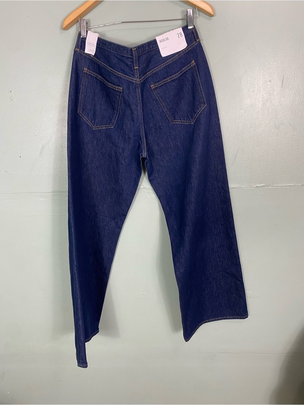 Agolde Keira Jean In Rinse Blue Size 28 Baggy - Picture 6 of 7